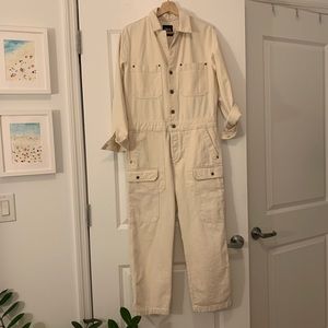 Zara Utility Long Jumpsuit